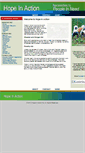 Mobile Screenshot of hopeinaction.org